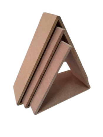 TRIO DE NICHO TRIANGULAR