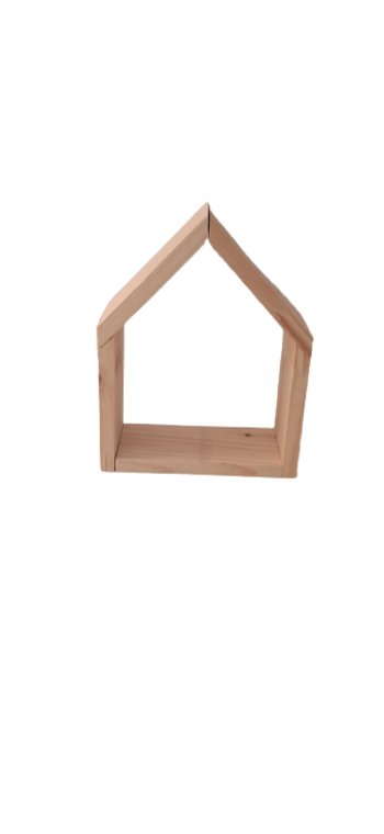 NICHO CASINHA EM PINUS 30X9X38CM