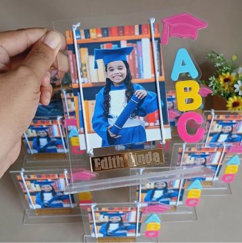 Porta Retrato ABC foto 12x9cm