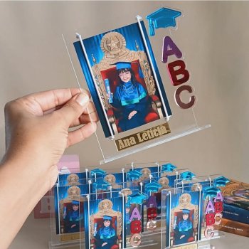 Porta Retrato ABC foto 9x7cm